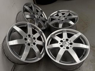Juego llantas 17 pulgadas original Mercedes 5x112