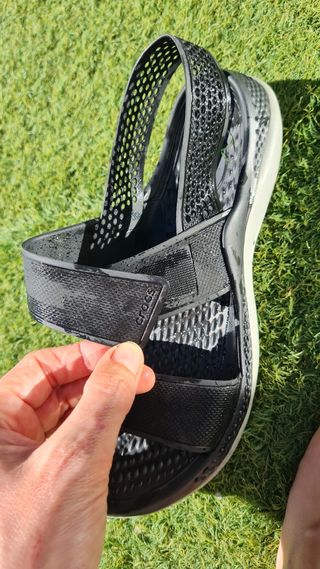 Sandalias Crocs Swiftwater Mujer Negras/Grises