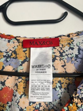 Max&Co Vestito Floreale Donna Taglia S