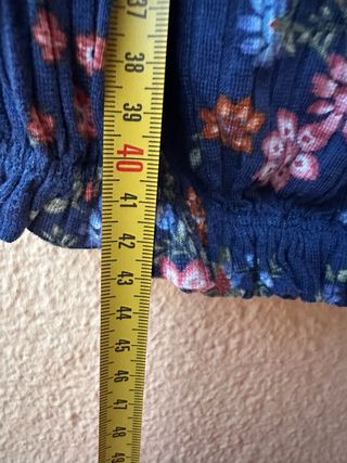 Blusa Springfield floral manga corta
