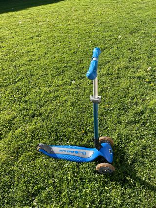 Patinete 3 Ruedas Globber Primo Azul