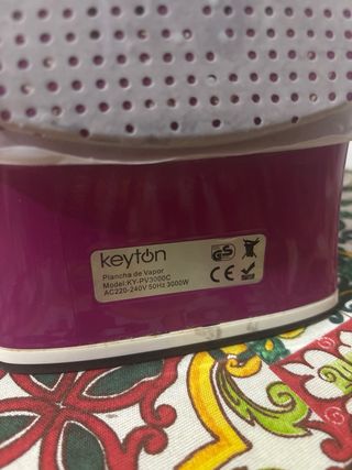 Plancha de vapor Keyton