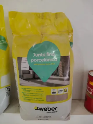 Saco Junta Fina Porcelánica Webercolor Cuero