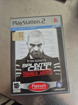 Splinter Cell Double Agent PS2 Platinum