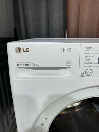 Secadora LG 8kg Bomba de Calor A+++