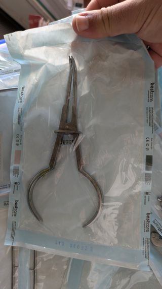 Kit Aislamiento Dental Acero Inoxidable