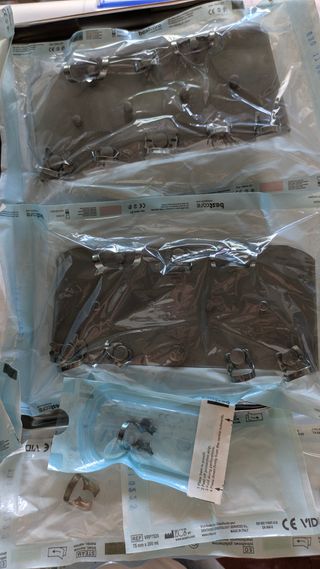 Kit Aislamiento Dental Acero Inoxidable