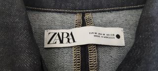 Cazadora vaquera Zara azul