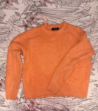 Jersey Bershka Naranja Talla Única