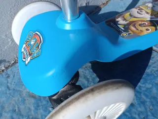 Patinete Patrulla Canina 3 Ruedas Azul