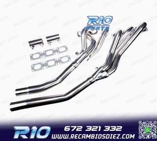 COLECTORES INOX BMW E36 E34 E39 6 CILINDROS