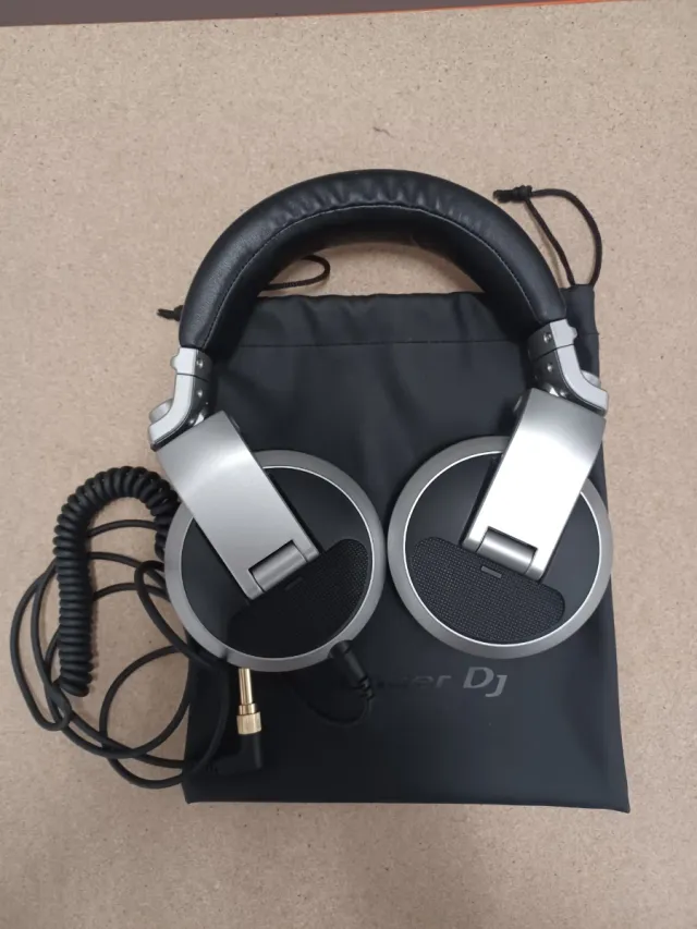 Auriculares Pioneer HDJ X5 Negro/Plata