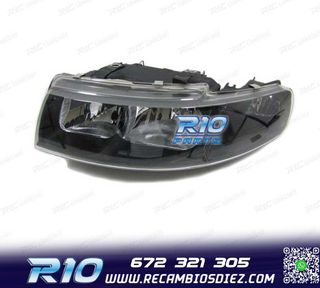 FAROS SEAT LEON TOLEDO 1M 99-05 FONDO NEGRO