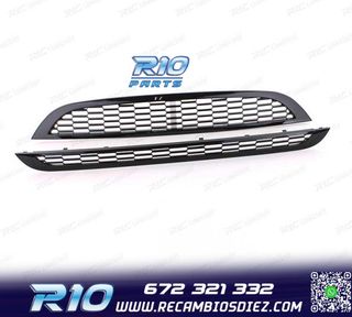 PARRILLA MINI COOPER S 01-06 NEGRO BRILLO
