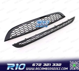 PARRILLA MINI COOPER S 01-06 NEGRO BRILLO
