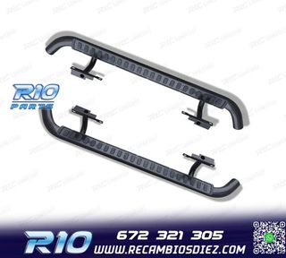 ESTRIBERAS ESTRIBOS LAND ROVER DEFENDER 110 NEGRO 83-16