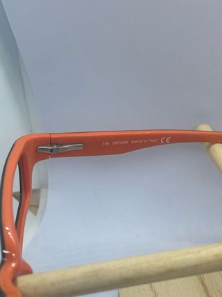 Montura Gafas Graduado Just Cavalli Negra Naranja