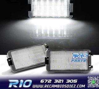 LUCES MATRÍCULA LED SEAT
