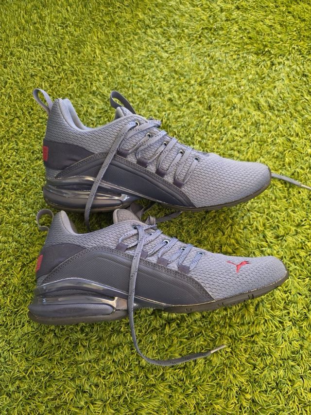 Zapatillas Puma Talla 40.5 Gris/Rojo