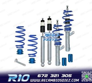 SUSPENSIÓN ROSCADA AUDI A3 8P BLUE LINE REGULABLE