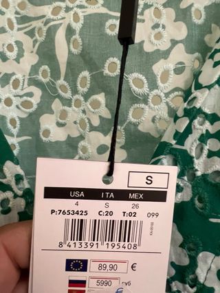 Camisa Pedro del Hierro verde floral