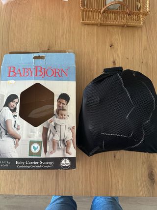 Mochila Portabebés Babybjorn Negra