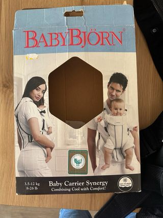 Mochila Portabebés Babybjorn Negra