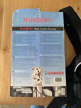 Mochila Portabebés Babybjorn Negra