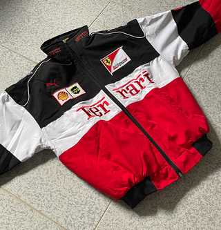 Chaqueta Bomber Ferrari Retro Vintage