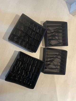 Organizadores de tela Ikea (4 uds)