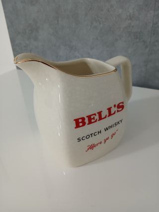 Brocca Caraffa Ceramica Pubblicitaria Bell's