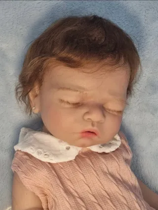 Bebé Reborn Silicona Blanda Platino