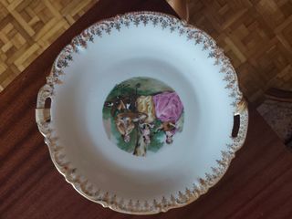 Platos de porcelana Fragonard