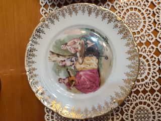 Platos de porcelana Fragonard