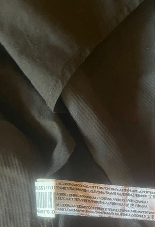 Chaqueta Americana Zara Hombre XL
