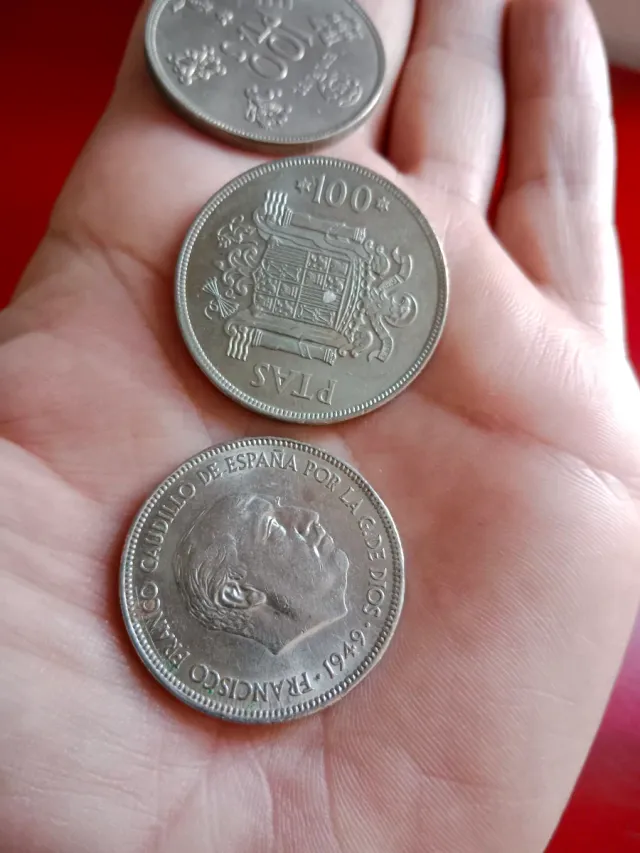 3 Monedas Españolas Antiguas