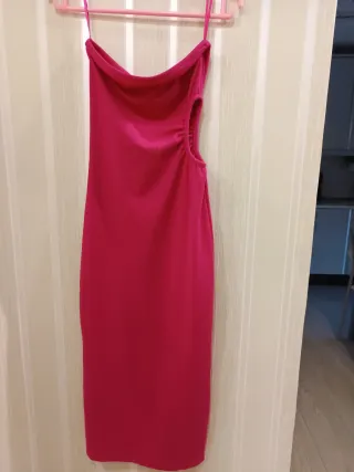 Vestido de verano rosa sin estrenar