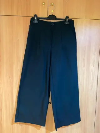 Pantalón negro ancho
