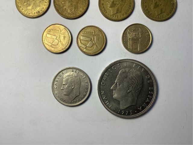 Conjunto 12 monedas Españolas antiguas Epoca J.C.I