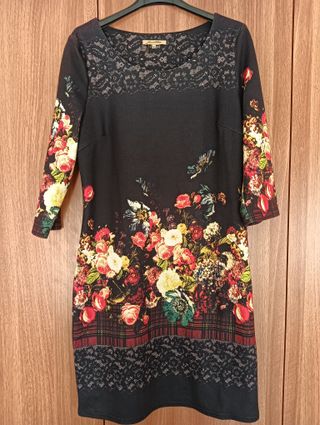 Vestido Sweet Miss Negro Talla M