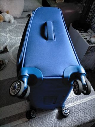 Maleta mediana azul