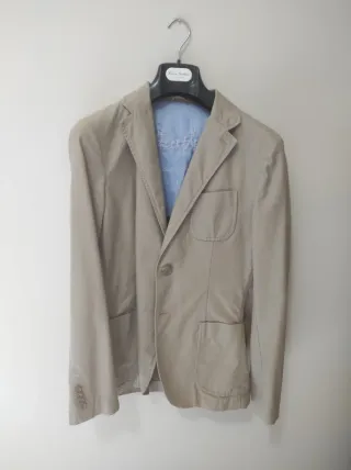 Elegante giacca beige