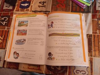 Libro matemáticas y Taller matemáticas 2°primaria.