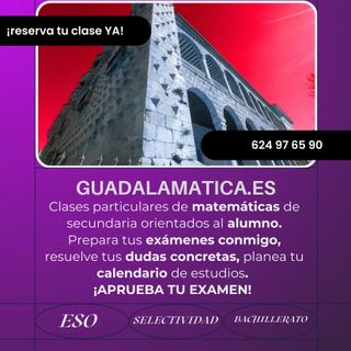profesor de matemáticas para la secundaria