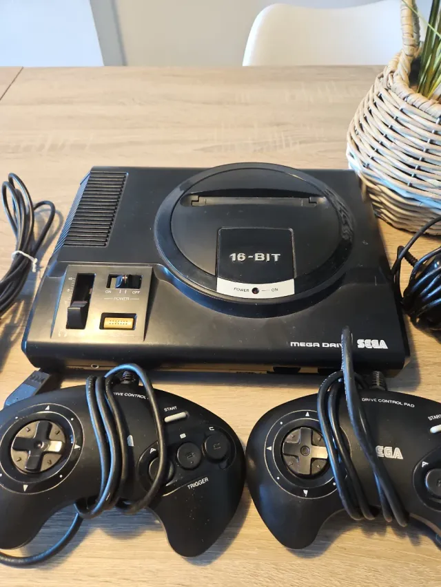 SEGA Mega Drive Consola Negra