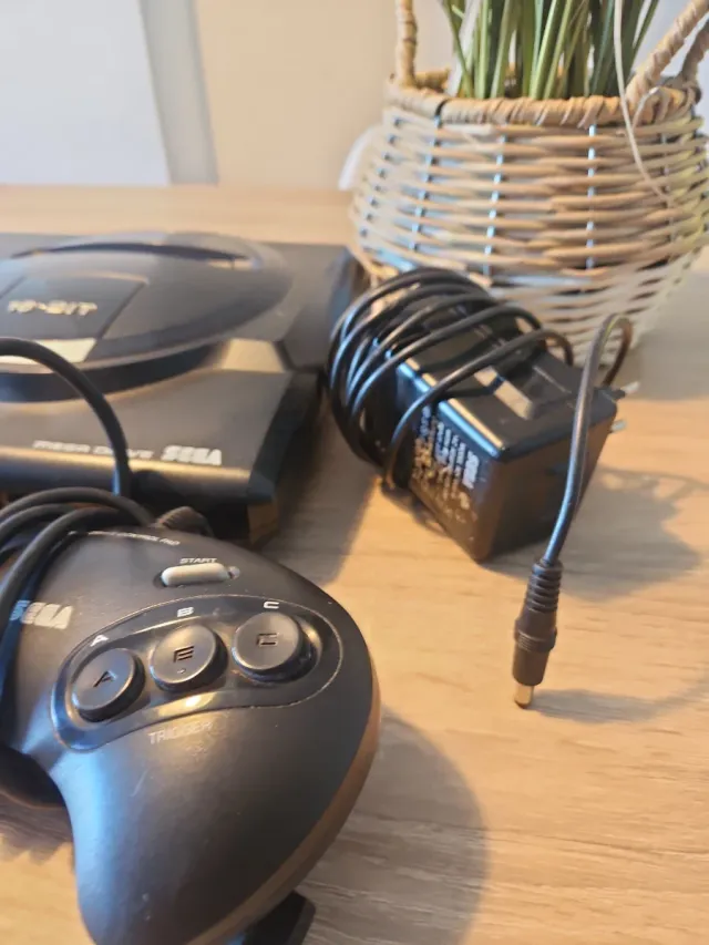 SEGA Mega Drive Consola Negra