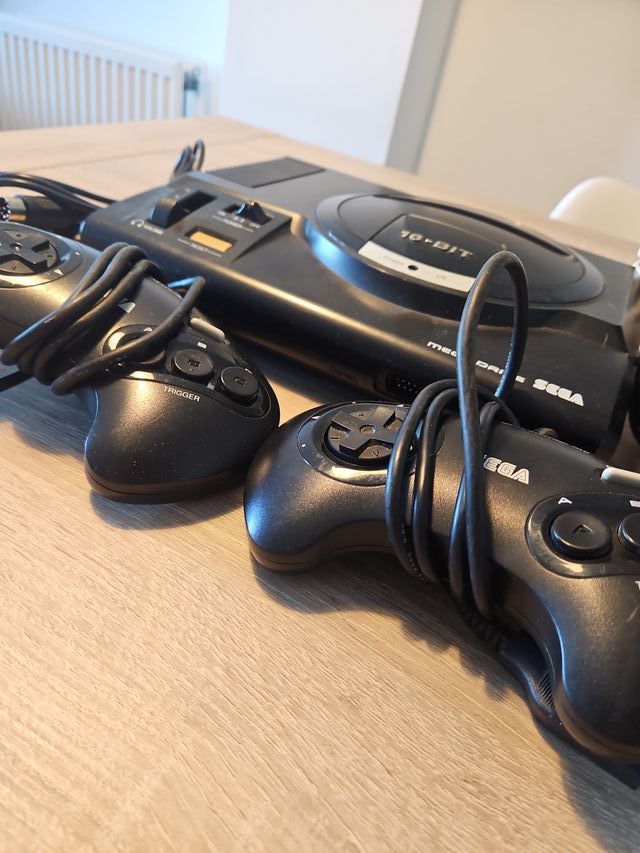 SEGA Mega Drive Consola Negra