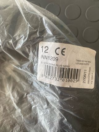 Rosone e anello stufa Save NN1210 Nero