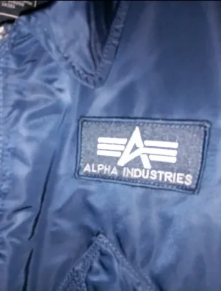 Chaqueta Alpha Industries Azul Talla XXL
