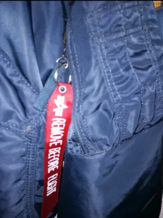 Chaqueta Alpha Industries Azul Talla XXL
